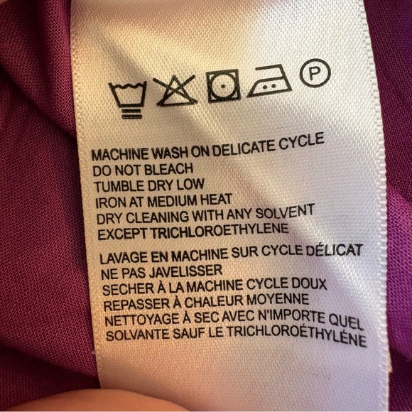 FARM RIO Colorful Scarf Print Swing Shirt Dress! NWOT! 3/4 Sleeve! COTTON. Large - Picture 11 of 14